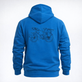 Hoodie en coton impression à la demande - Cyclotourisme