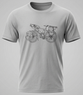 T-Shirt Coton impression à la demande- Cyclotourisme